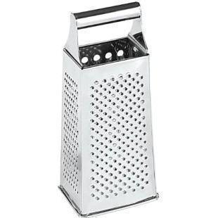 Stainless steel cheese grater