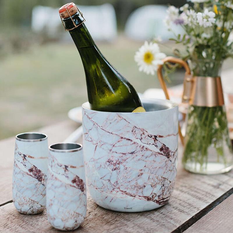 Seau à glace Calacatta 2L - Swell