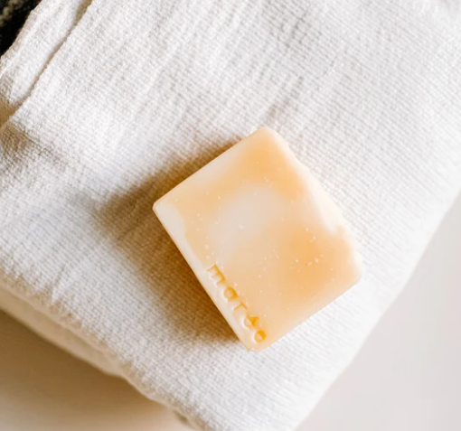 Lavender and Tangerine Body Soap Bar 115g - Marée Chandelles