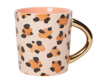 Tasse motif léopard Rose 14oz