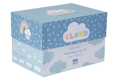 Ensemble de tasses à mesurer dans une boîte cadeau