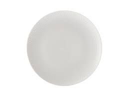Assiette blanche petit motif 23cm