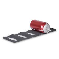 Empileur de cannettes en silicone Gris