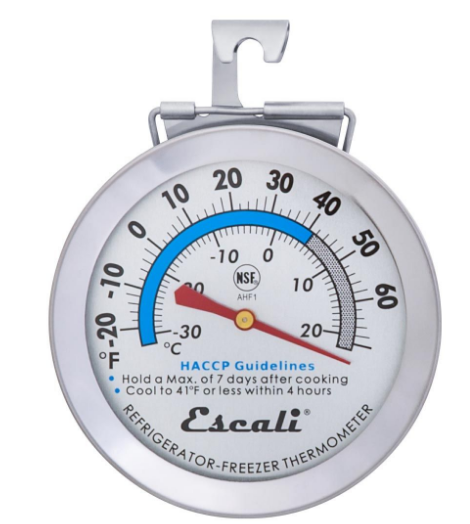 Thermomètre numérique pour Réfrigérateur/congélateur - Escali