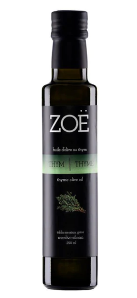 Huile d'olive infusée au Thym 250 ml - Zoë