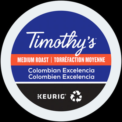 Boîte de 24 capsules de café colombien Excelencia - Timothy's