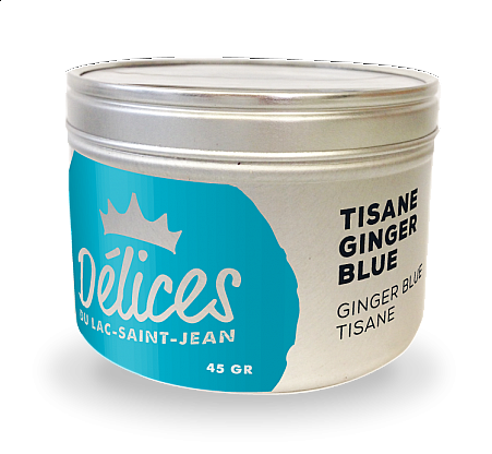 Tisane Gingerblue 45g - Délices du Lac St-Jean