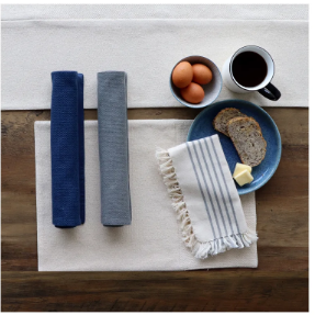 Napperon en tissu Terra Naturel 13 x 18 po