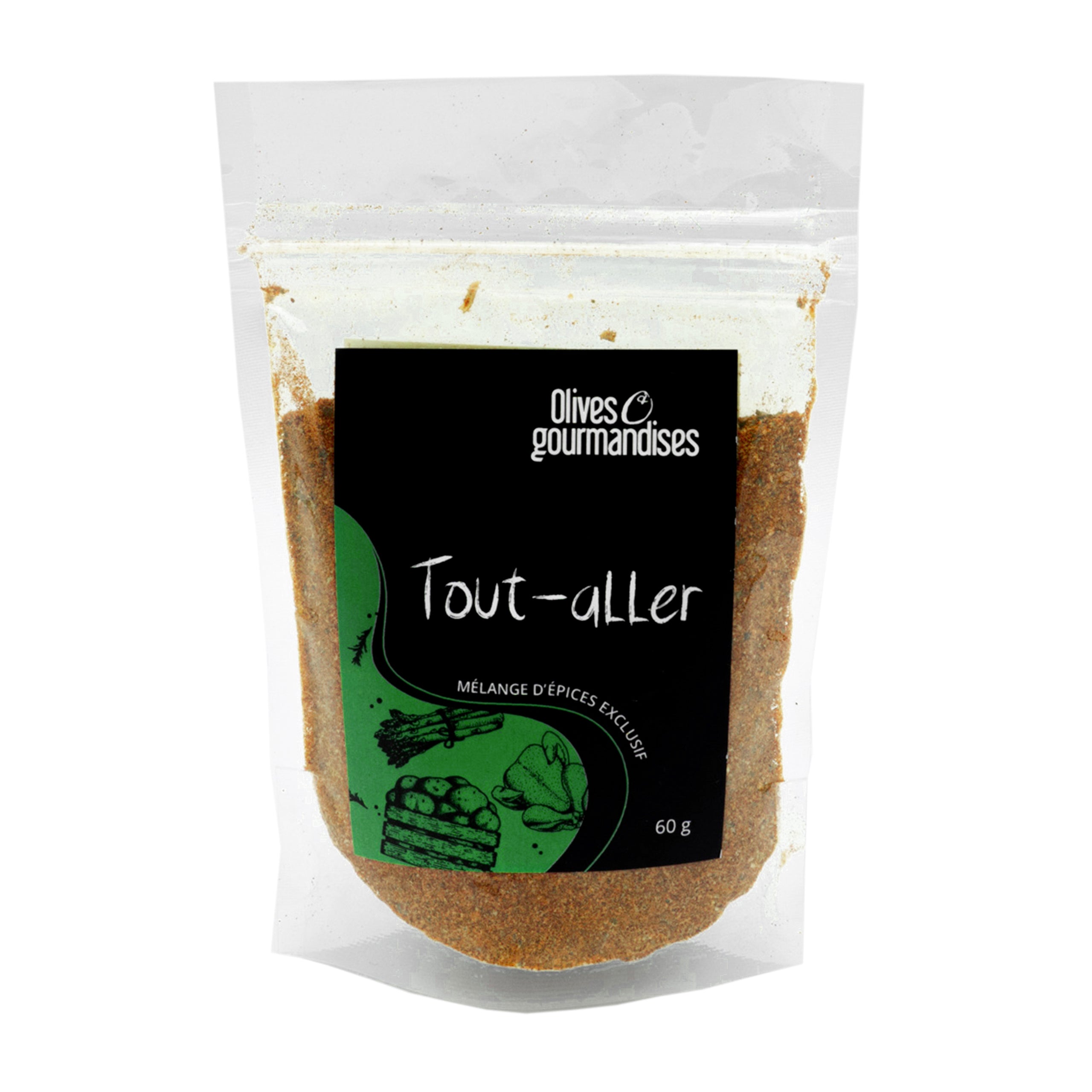 Épices tout-aller 60g - Olives & Gourmandises