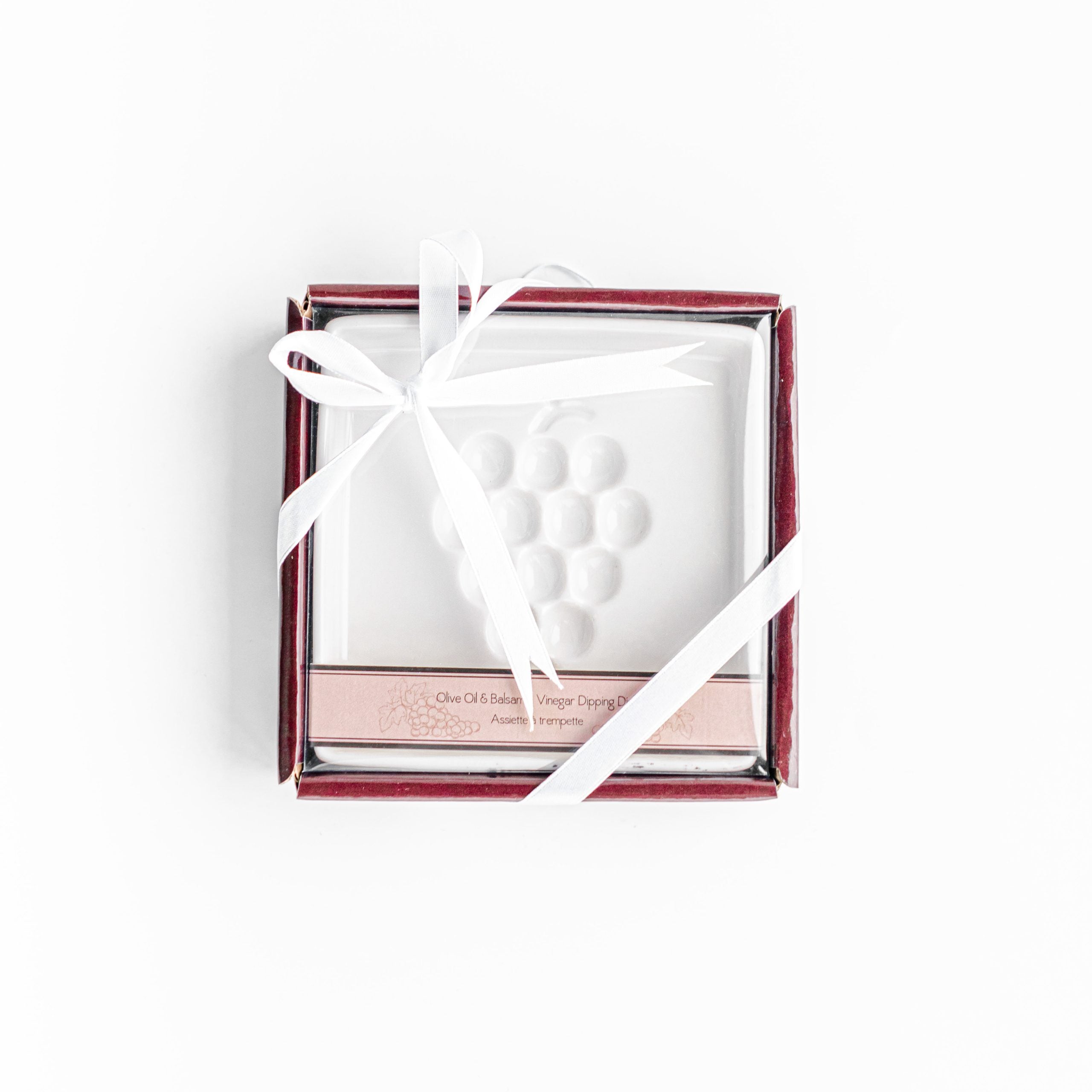 Assiette à trempette pour huile - Olives et gourmandises