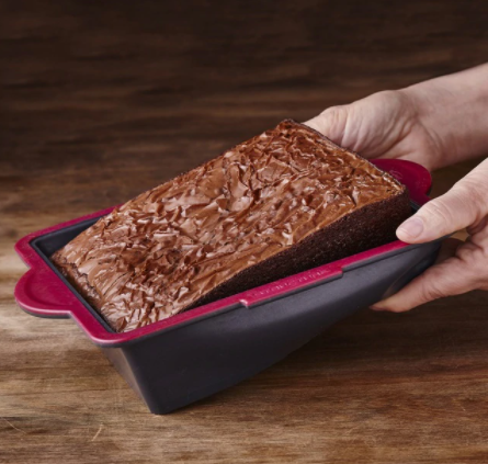 Moule à gâteau carré en silicone 20x20cm - Trudeau