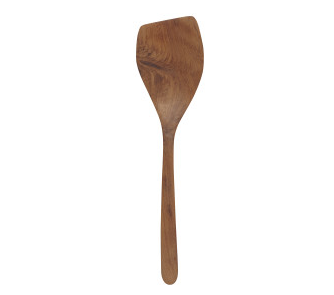 Spatule en bois de Teck 11.5po