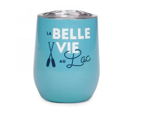 "The Good Life at the Lake" Insulated Tumbler