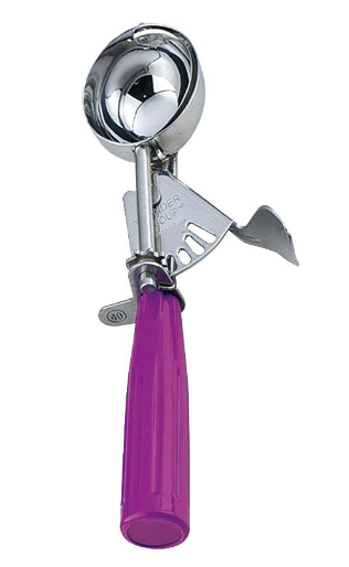 Cuillère à crème glacée 3/4 oz Mauve - Omcan