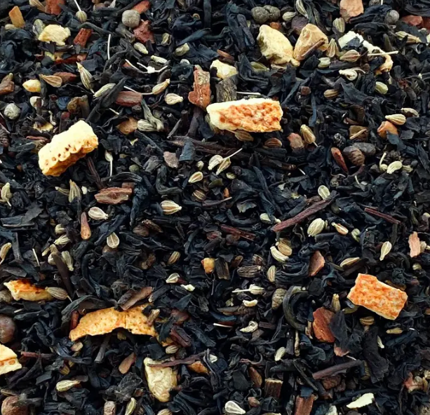 Black tea Chai, vanilla and coffee 65g - Espace Thé