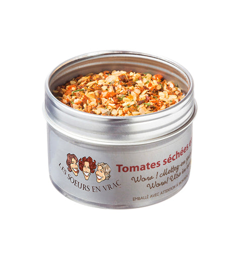 Tomates séchées et basilic 70 g - Les Soeurs en vrac