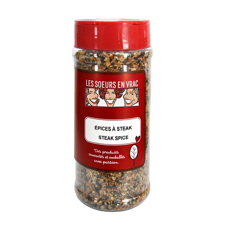 Épices à steak 280 g - Les Soeurs en vrac