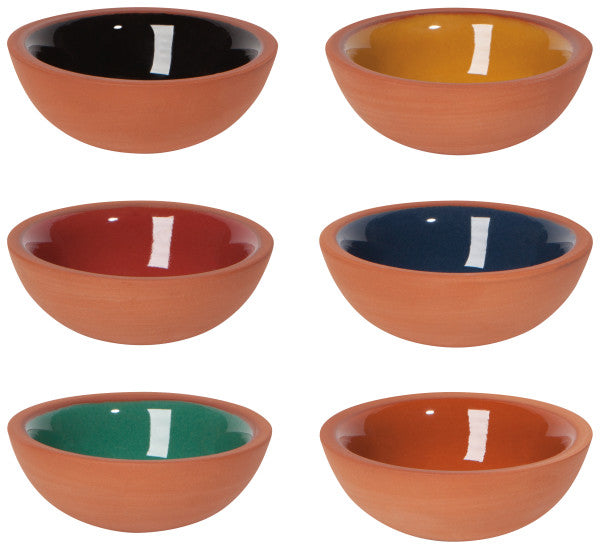Ensemble de 6 bols Terracotta Multicolore